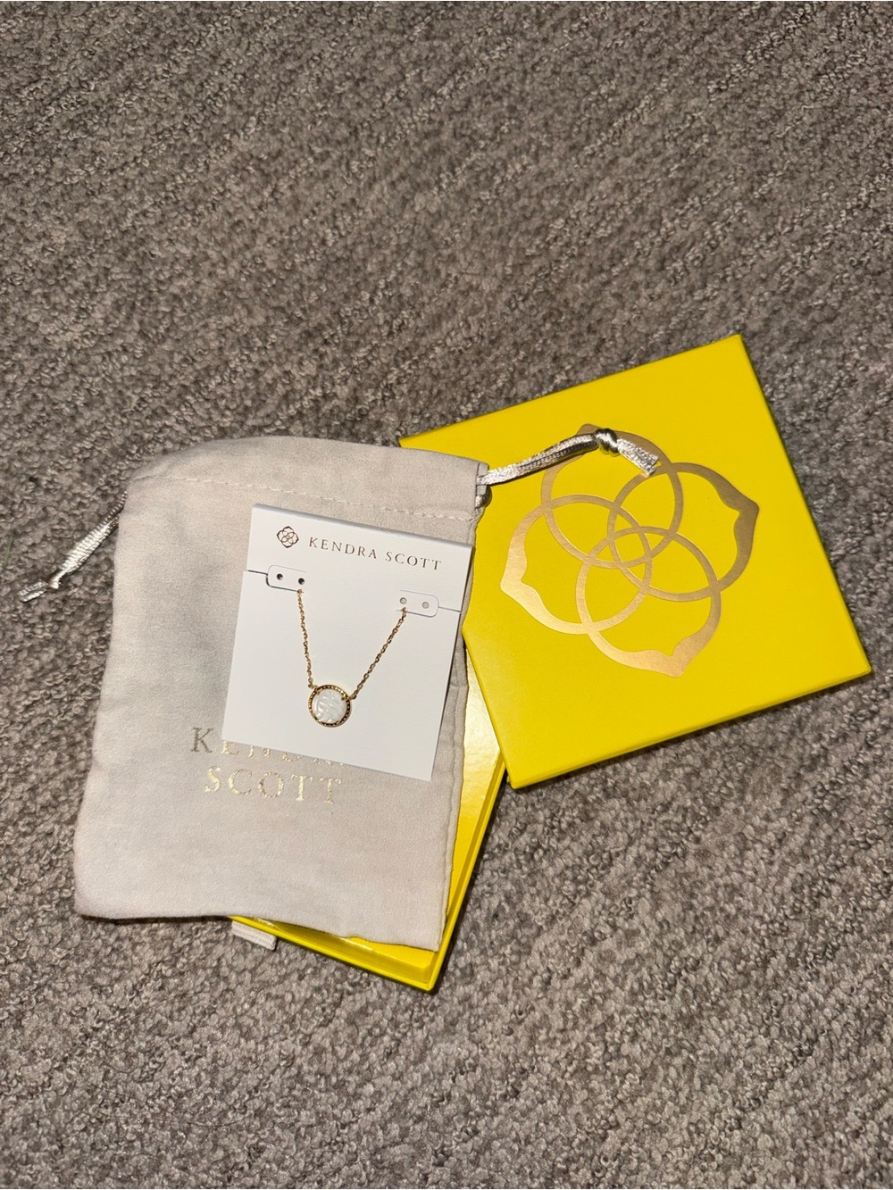 Kendra Scott Gold Volleyball Pendant Necklace - Gold